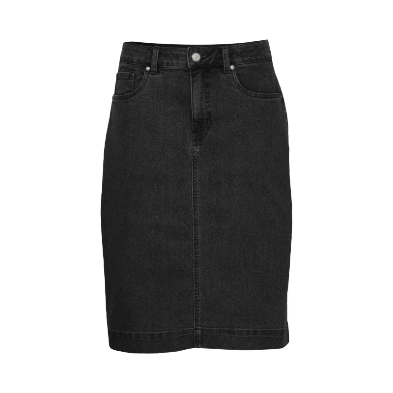 Image of fransa Denim skirt For Her fransa Fxdenima 2 Noir Female 40