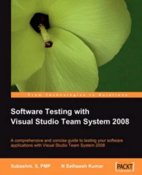 Image of Software Testing with Visual Studio Team System 2008 by N Kumar Paperback