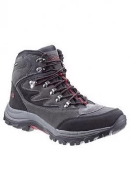 Image of Cotswold Oxerton Mid Walking Boots, Grey, Size 10, Men