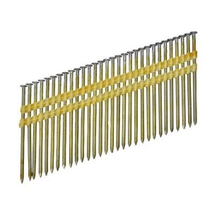 Image of Bostitch 21° Galvanised Ring Shank Stick Nails 2.5 x 50mm (Pack 2000)