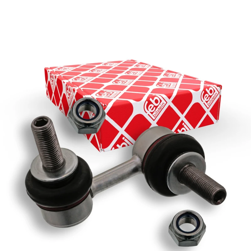 Image of FEBI BILSTEIN 42798 Anti-roll bar link Rear Axle Right Steel Link Stabiliser (3229)