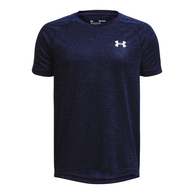 Image of Under Armour Armour UA Tech 2.0 Short Sleeve Boys - Blue Blue 11 - 12 Years