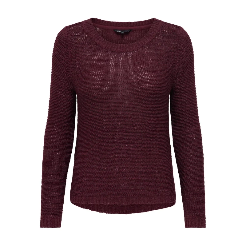Image of Only Womens round neck sweater Only Geena Rouge Female XL
