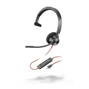 Image of Poly Blackwire 3310 USB-C MS Monaural Headset