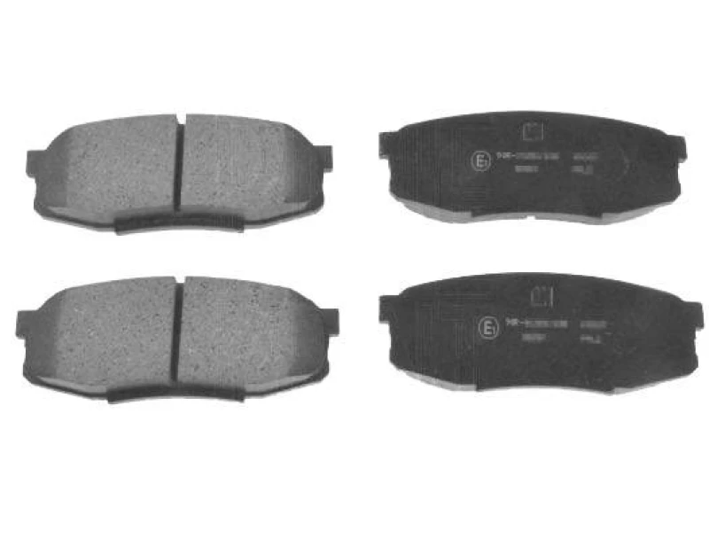Image of Blue PRINT ADT342176 Brake pad set Rear Axle Brake Pad Set,disc brake (402)
