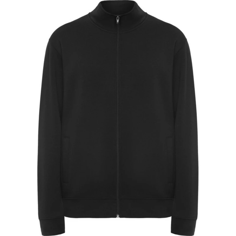 Image of ROLY ROLY Men Ulan Full Zip Sweatshirt in Black Size: Small Black S Male 5063470491070