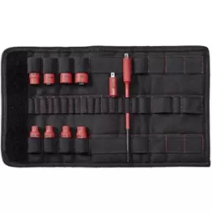Image of Wiha TorqueVario -S electric 43466 Bit set 10 Piece