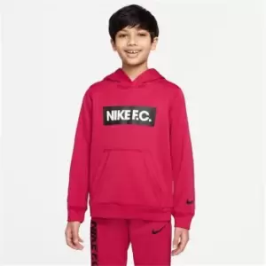 image of Nike Dri-Fit Hoodie Juniors - Red