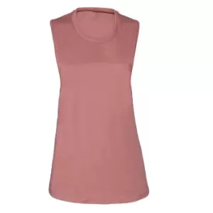 Bella + Canvas Womens/Ladies Muscle Jersey Tank Top (M) (Mauve)