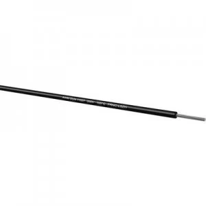 Image of Strand 1 x 0.09mm Black Kabeltronik 99280709