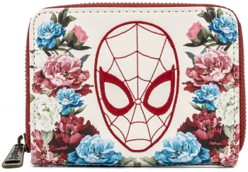 Image of Spider-Man Loungefly - Spider-Man Floral Wallet multicolour