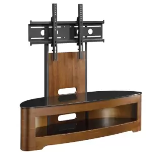 image of Jual Florence Walnut Cantilever TV Stand