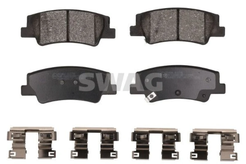 Image of Brake pad set SWAG 33 11 0384