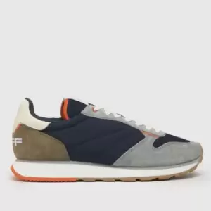 image of HOFF Track & Field Delos Trainers In Grey & Navy