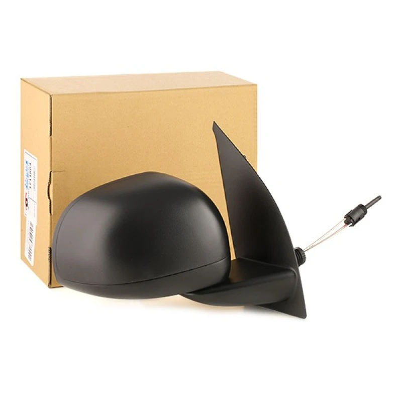 Image of VAN WEZEL 1711804 Wing mirror * HAGUS * Right, black, for manual mirror adjustment Outside Mirror (50)