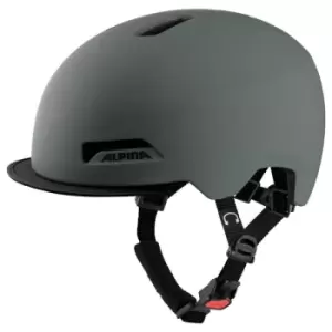 image of Alpina Brooklyn Urban Helmet Coffee Grey 52 - 57cm