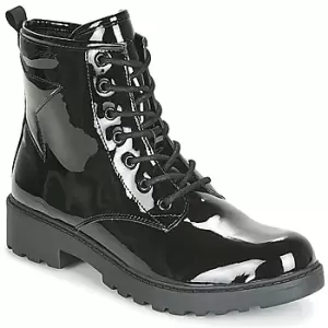 Image of Geox J CASEY GIRL girls's Children's Mid Boots in Black,4,5,6
