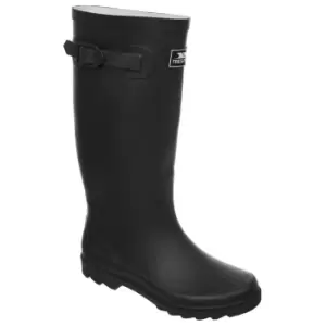 Image of Trespass Recon X Mens Waterproof Rubber Wellington Boots (9 UK) (Black)
