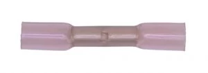 Image of Sealey RTSB50 Heat Shrink Butt Connector Terminal Ø4.8mm Red Pack of 50