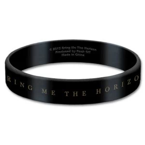 image of Bring Me The Horizon - Logo Gummy Wristband