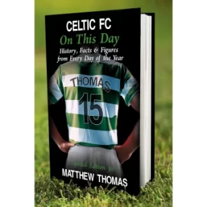Image of Personalised Celtic On This Day Book