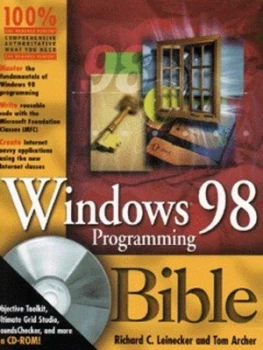 Image of Windows 98 Programming Bible by Leinecker Paperback