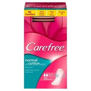 image of Carefree Breathable Pantyliners 20 Pack