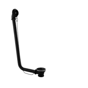 Image of Traditional Exposed Bath Waste & Overflow -Black