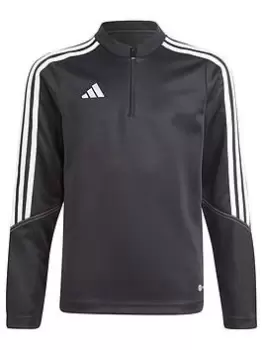 Image of Boys, adidas Youth Tiro 23 Training Top - Black/White, Size 13-14 Years