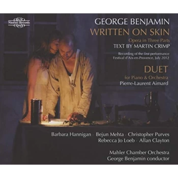 image of George Benjamin - George Benjamin: Written On Skin CD