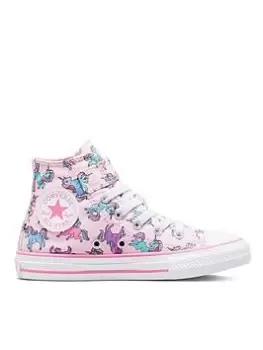 Converse Chuck Taylor All Star 1V Unicorns Childrens Hi Top Trainers