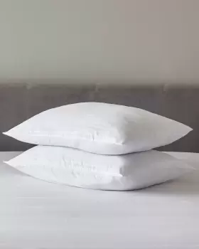 image of Cotton Traders Superbounce Pair Pillows in White