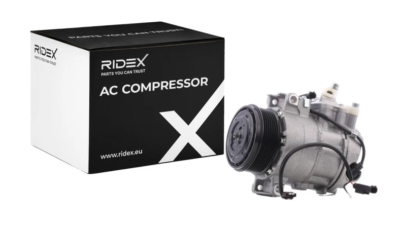 Image of Air conditioning compressor RIDEX 447K0063