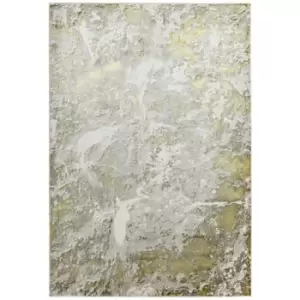 Image of Asiatic Aurora AU06 Rug - Lustre - 120x170cm - Silver/Green/Yellow