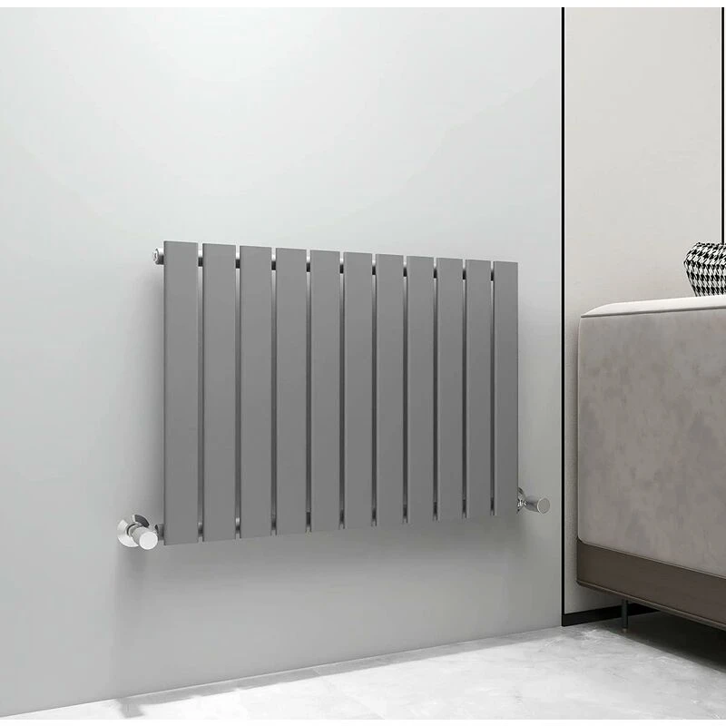 Image of MCC Direct Designer Flat Panel Single Radiator 600x748mm Anthracite Grey
