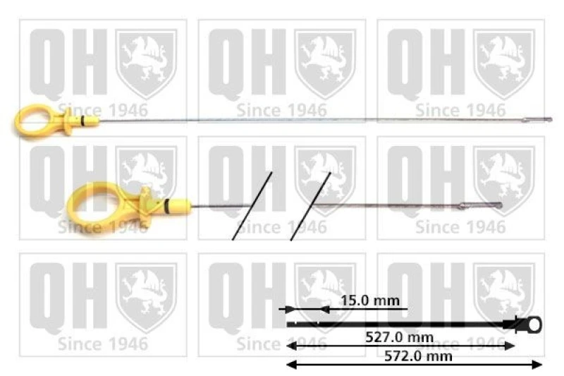 Image of QUINTON HAZELL Oil Dipstick QUINTON HAZELL QOD141