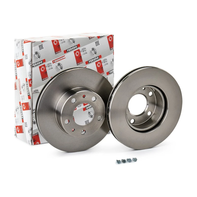 Image of FERODO DDF1170 Brake disc Vented, Oiled, with bolts/screws Brake Disc (82)