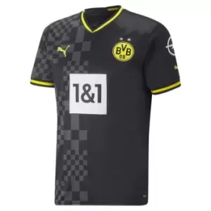 Puma Borussia Dortmund Away Shirt 2022 2023 Adults - Black