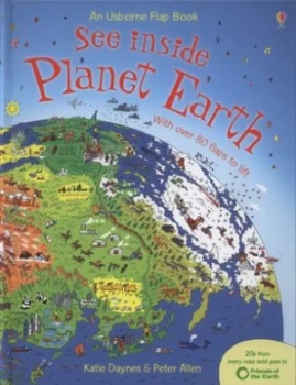 Image of See inside Planet Earth by Katie Daynes and Peter Allen Hardback
