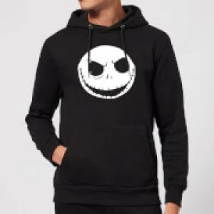 Image of Disney The Nightmare Before Christmas Jack Skellington Black Pullover Hoodie - L - Black