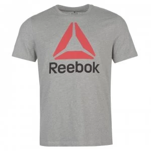 Image of Reebok Stack Delta T Shirt Mens - Grey
