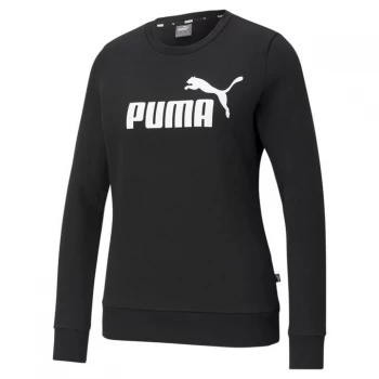 Puma Essential Crew Sweater Womens - Black