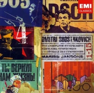 image of Complete Symphonies The Jansons 10cd by Dmitri Shostakovich CD Album