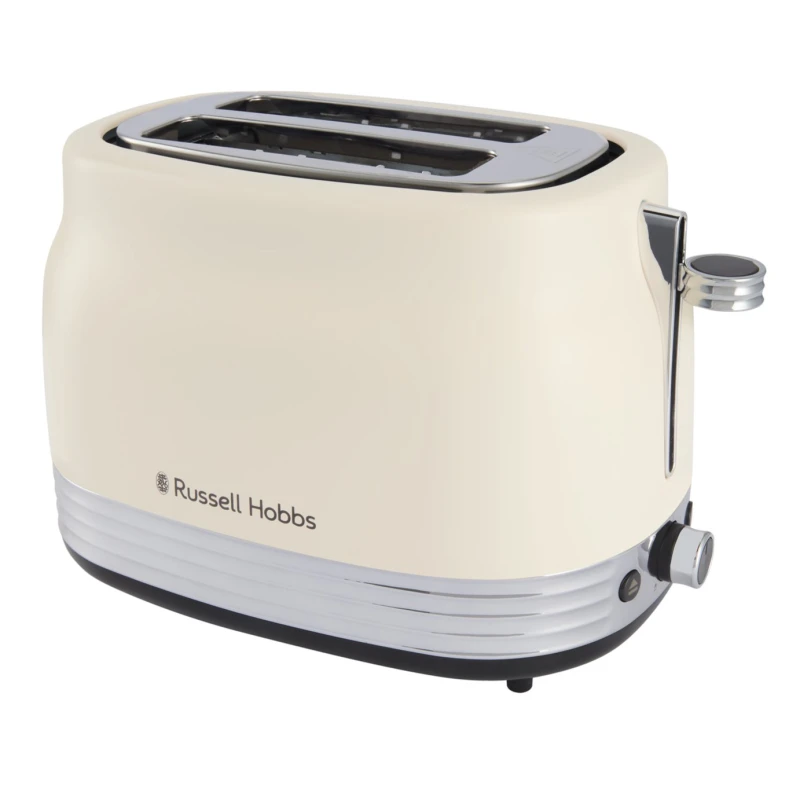 Image of Russell Hobbs Russell Hobbs 28650 Hanley 2 Slice Toaster - Jasmine White