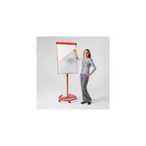 Image of Metroplan Ultimate Mobile Flipchart Easel - Red