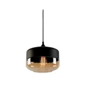 image of Agros Ceiling Pendant 1 Light Glass