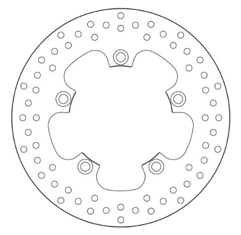 Image of BREMBO Brake disc BREMBO 68B407A2