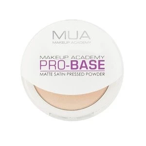 image of MUA Pro Base Matte Satin Pressed Powder - Ivory Nude