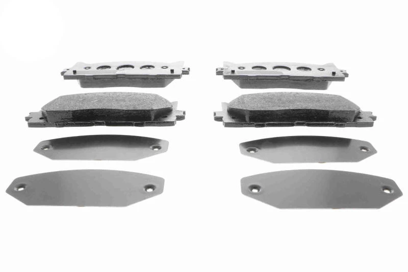 Image of ACKOJA A70-0091 Brake pad set Original ACKOJA Quality Front Axle, not prepared for wear warning indicator, with accessories Brake Pad Set,disc brake
