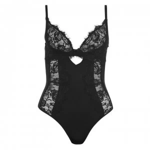 image of Figleaves Pulse Bodysuit - Black